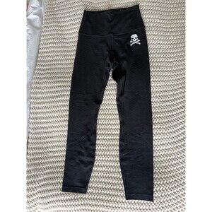 Soulcycle lululemon black diamond align 25” pant